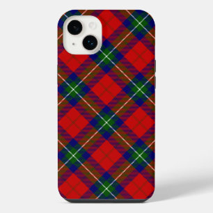 Ruthven Tartan Rot Blau kariert iPhone 14 Plus Hülle