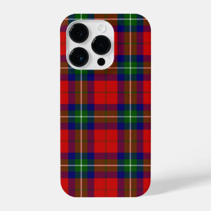 Ruthven Tartan Rot Blau kariert iPhone 14 Pro Hülle