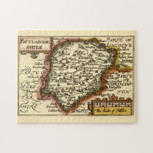 Rutland (Rutlandshire) Landkreis England Historic