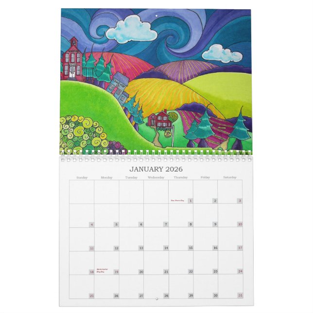 Rutland Schuljahr-Kalender Kalender (Jan 2026)