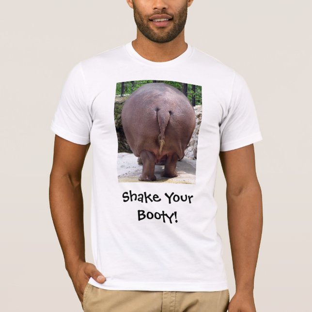 Rütteln Sie Ihren Hintern, rütteln Sie Ihren T-Shirt (Vorderseite)