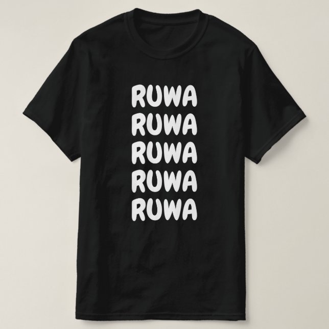 Ruwa - Wasser in Hausa T-Shirt (Design vorne)