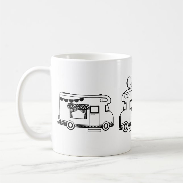 RV Camper Caravan Thunder_Cove Tabelle Kaffeetasse (Links)