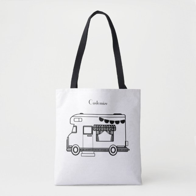 RV Camper Caravan Thunder_Cove Tasche (Vorderseite)