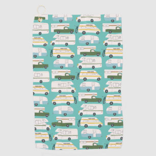 RV Campervan vanlife Motorhome Anhänger CUSTOMIZE Golfhandtuch