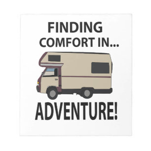RV-Camping-Abenteuer Rving Notizblock