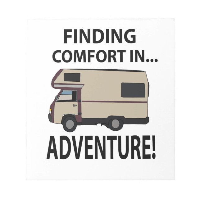 RV Camping Adventure Rating Notizblock (Vorderseite)