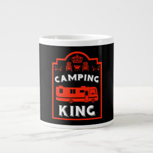 RV Camping King USA Jumbo-Tasse