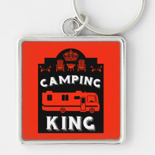 RV Camping King USA Schlüsselanhänger