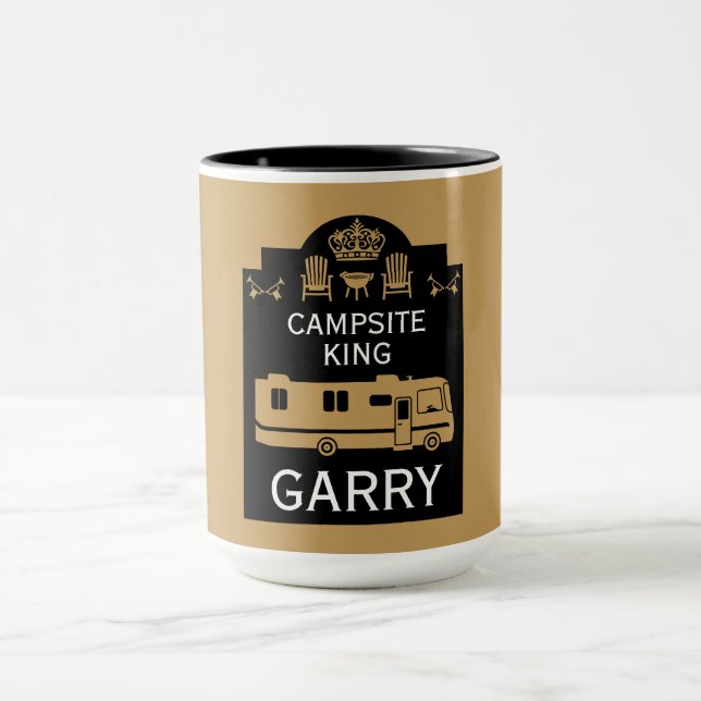 RV Camping King USA Tasse (Zentrum)