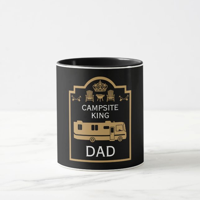 RV Camping King USA Tasse (Zentrum)