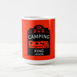 RV Camping King USA Verwandlungstasse