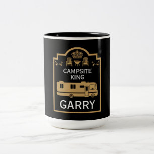 RV Camping King USA Zweifarbige Tasse