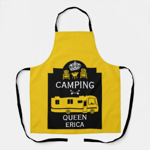 RV Camping Queen USA Schürze