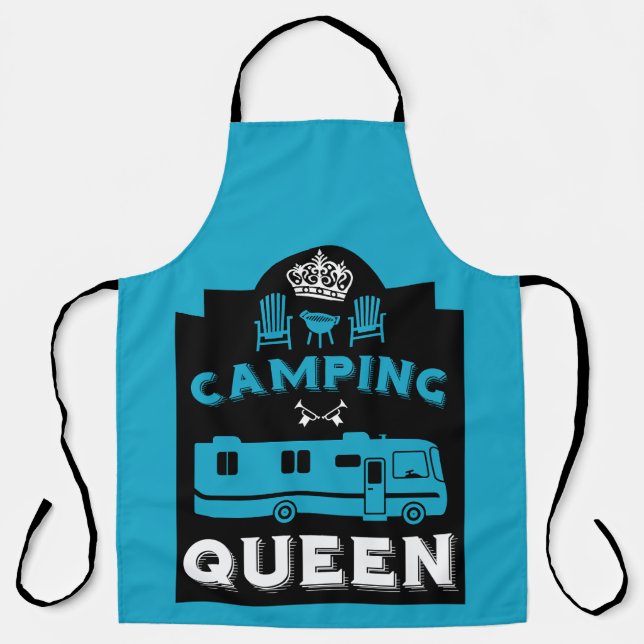 RV Camping Queen USA Schürze (Vorderseite)