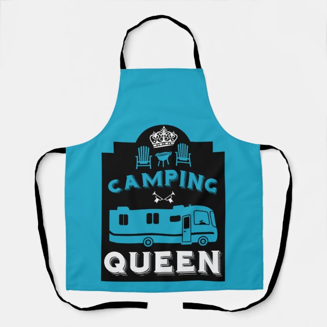 RV Camping Queen USA Schürze (Vorderseite)