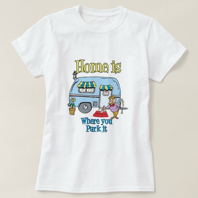 Rv Camping T-Shirt (Design vorne)