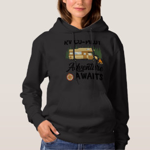 Rv Co Pilot Adventure erwartet Camping Camper Hoodie