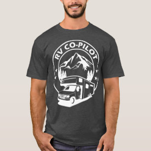 RV CoPilot Funny RV Gaben Camping Camper RV Gesche T-Shirt