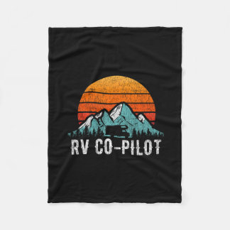 RV-Copilot-Shirt Motorhome-Reise Urlaub Geschenk Fleecedecke