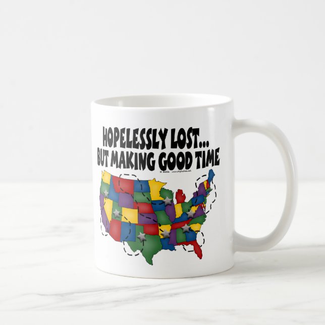 RV, der hat Spaß dennoch…. Hoffnungslos verloren Kaffeetasse (Rechts)
