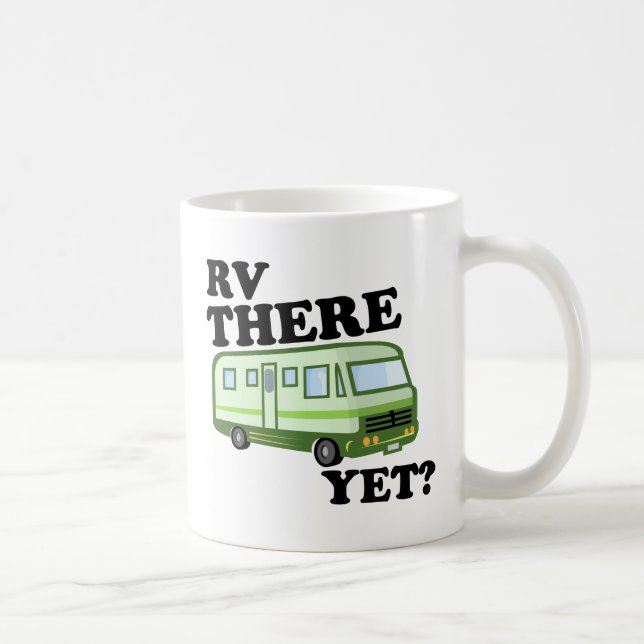 RV DORT SCHON? (Grün) Kaffeetasse (Rechts)