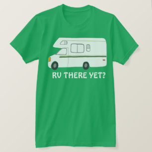 RV DORT SCHON? Vintage campervan vanlife T-Shirt