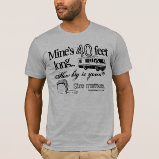 Rv-Größen-Angelegenheiten - kundengerecht! T-Shirt