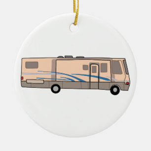 RV Motorhome Keramik Ornament