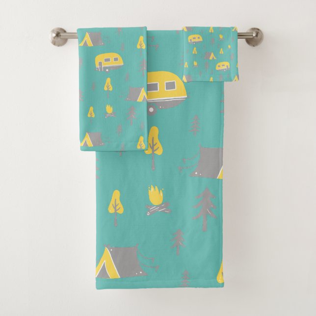 RV und Camping Liebe Perfektes Camping Badhandtuch Set (Insitu)