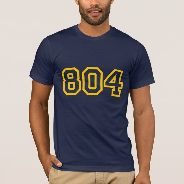 RVA 804 Richmond Metro T-Shirt (Vorderseite)