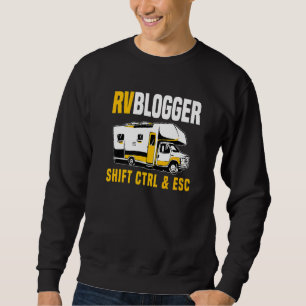 Rvblogger Publisher Writer Blog Content Creator Bl Sweatshirt