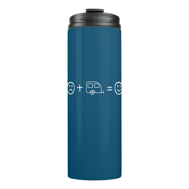 RVing macht dich glücklich Thermosbecher (Vorderseite)