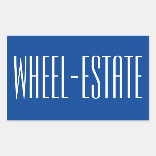 Rving RV Camper Camp Motor Zuhause Fun = Wheel Anw Rechteckiger Aufkleber (Vorderseite)