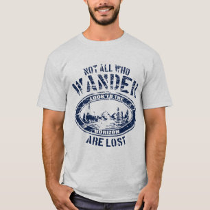 RVing T-Shirt - nicht alles, das Wander verloren