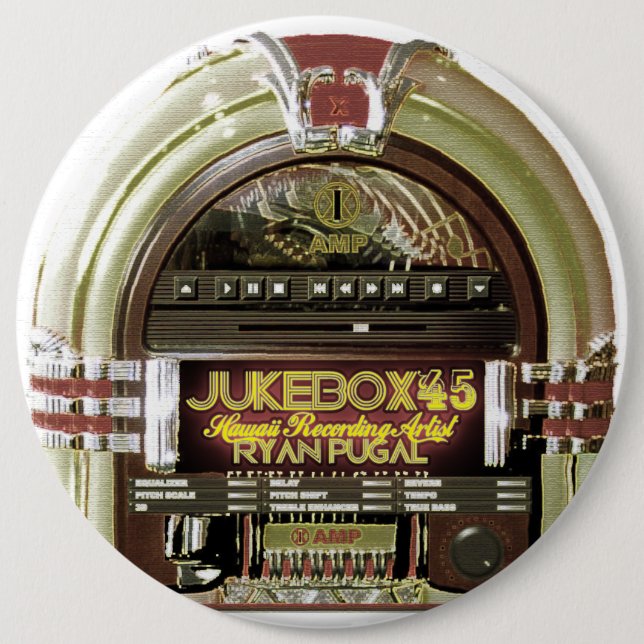 RVP MUSIKAUTOMAT 45 Knopf Button (Vorderseite)