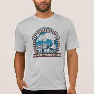 RVRR für Männer "Train" Run Grey Tech T - Shirt