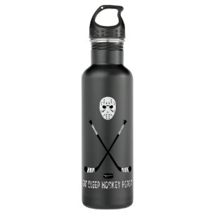 RWA Sportswear - Eat Sleep Hockey Wiederholung Edelstahlflasche