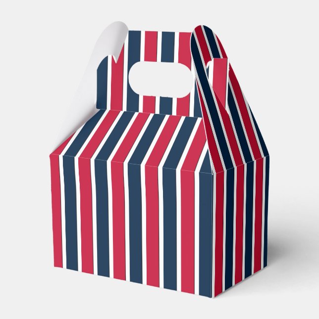 RWB, Baseball-Kabelstreifen, 1-GASTGESCHENK-FELD,  Geschenkschachtel (Vorderseite)