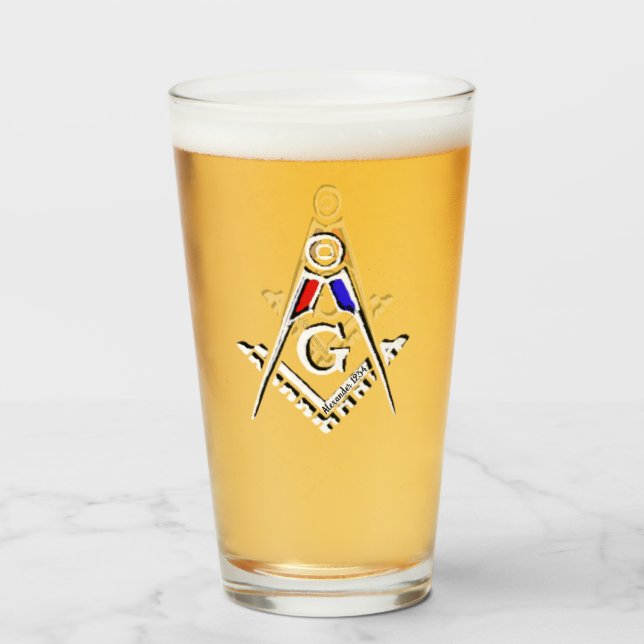 (RWB) Masonic Minds Glas (Rückseite (gefüllt))