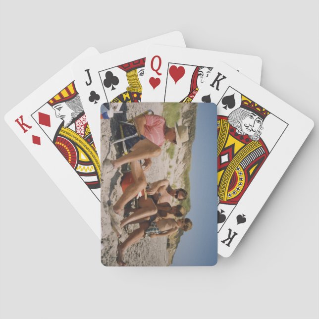 RWH Cribbage Karten auf Strand Spielkarten (Rückseite)