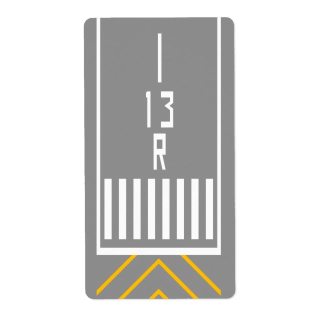 RWY-Schwellenwert 13R (Vorne)