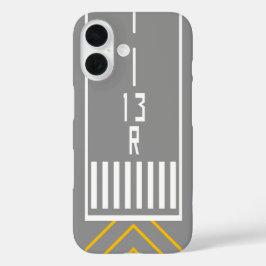 RWY-Schwellenwert 13R iPhone 16 Hülle