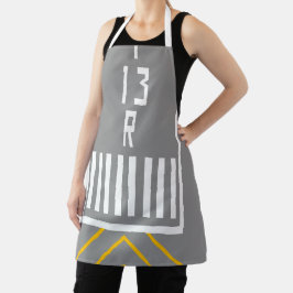 RWY-Schwellenwert 13R Schürze