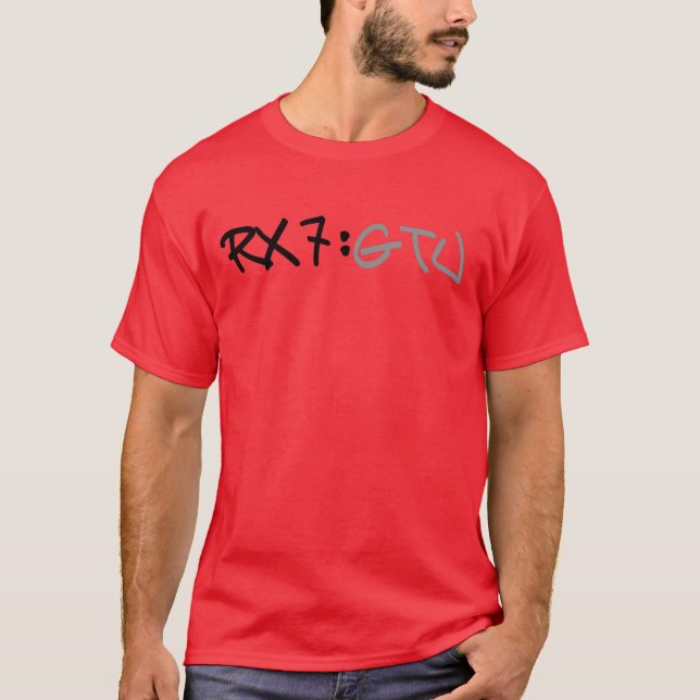 RX7 GTU T-Shirt (Vorderseite)