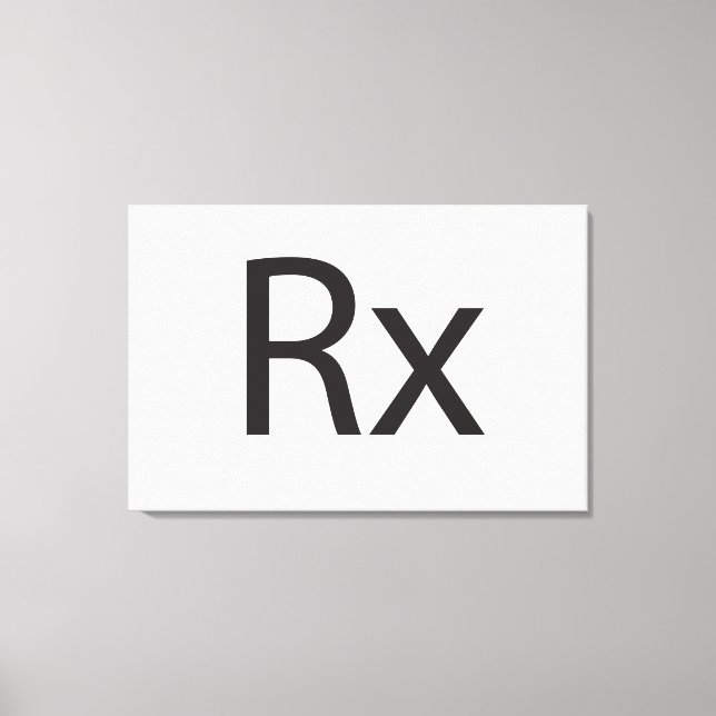 Rx.ai Leinwanddruck (Vorderseite)
