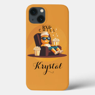 Rx & Chill   Funny Pharmacy Tech Names Case-Mate iPhone Hülle
