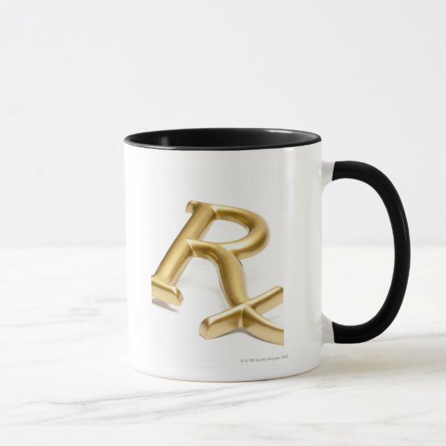 Rx Drogenzeichen Tasse (Rechts)