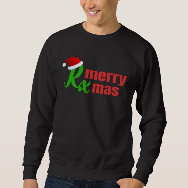 RX Pharmacy Christmas Sweatshirt (Vorderseite)