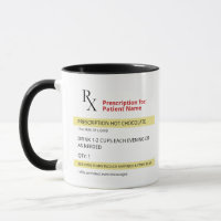 RX Prescription Chocolat Chaud Mug